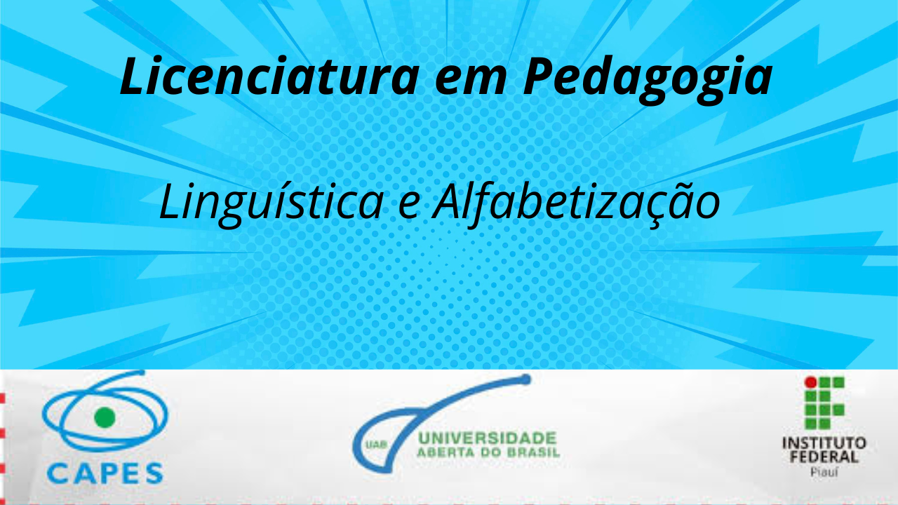 Linguística e Alfabetização 