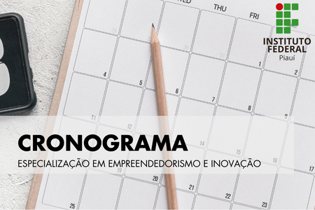 Cronograma do Módulo I
