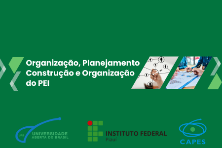 [20242.1.11EAAE.1E.POS.0476 39702] ORGANIZAÇÃO, PLANEJAMENTO CONSTRUÇÃO E ORGANIZAÇÃO DO PEI