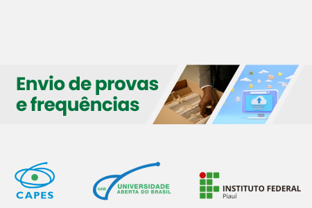 Envio de provas e frequências